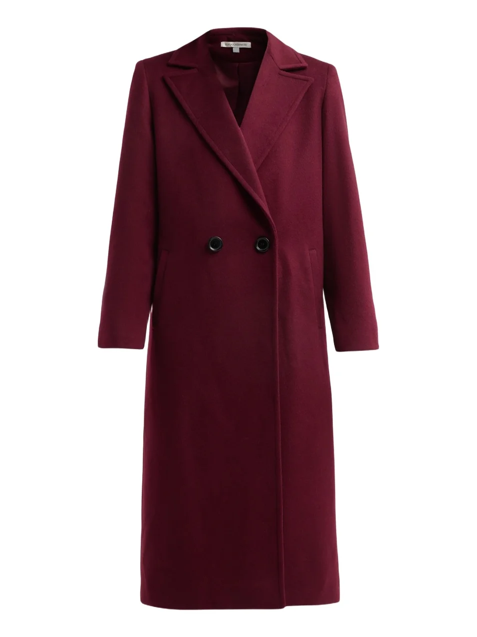 Sofia Cashmere Women's Double Breasted Wool-Cashmere Coat