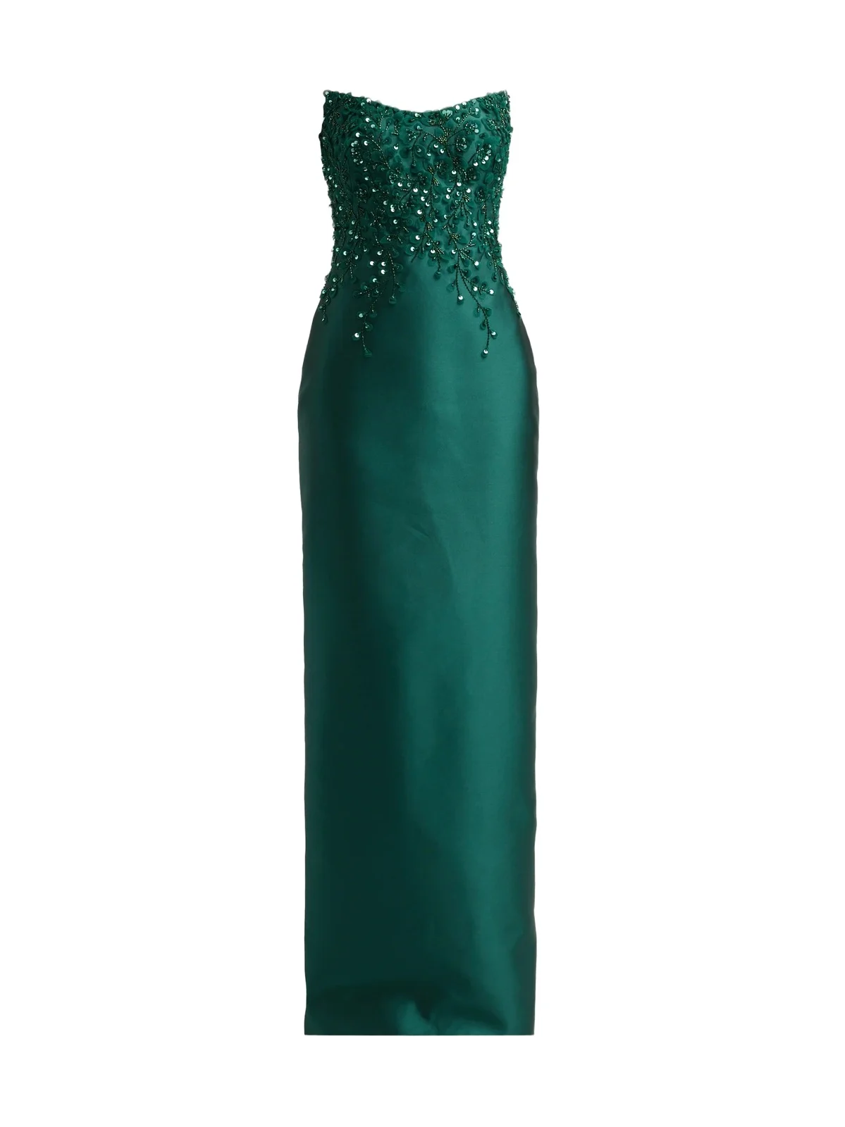 Women's Embellished Mikado Strapless Gown Women's Embellished Mikado Strapless Gown