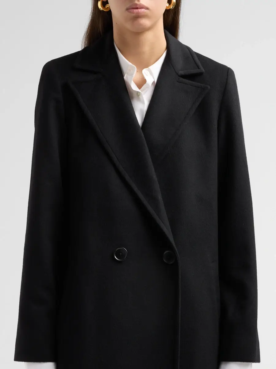 Sofia Cashmere Women's Double Breasted Wool-Cashmere Coat | Thumbnail 5 Sofia Cashmere Women's Double Breasted Wool-Cashmere Coat | Thumbnail 5