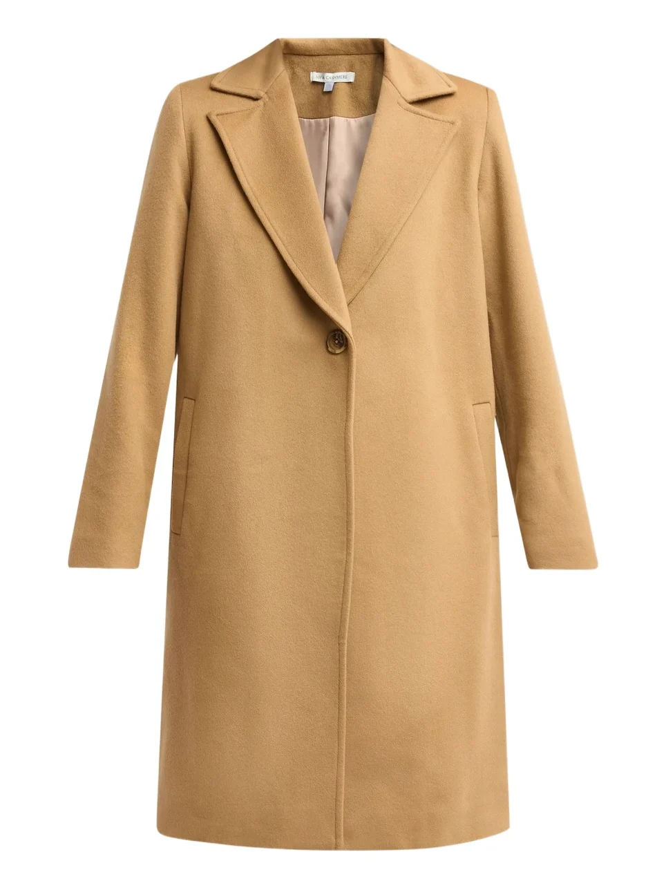 Sofia Cashmere Women's Wool-Cashmere Notch-Lapel Coat