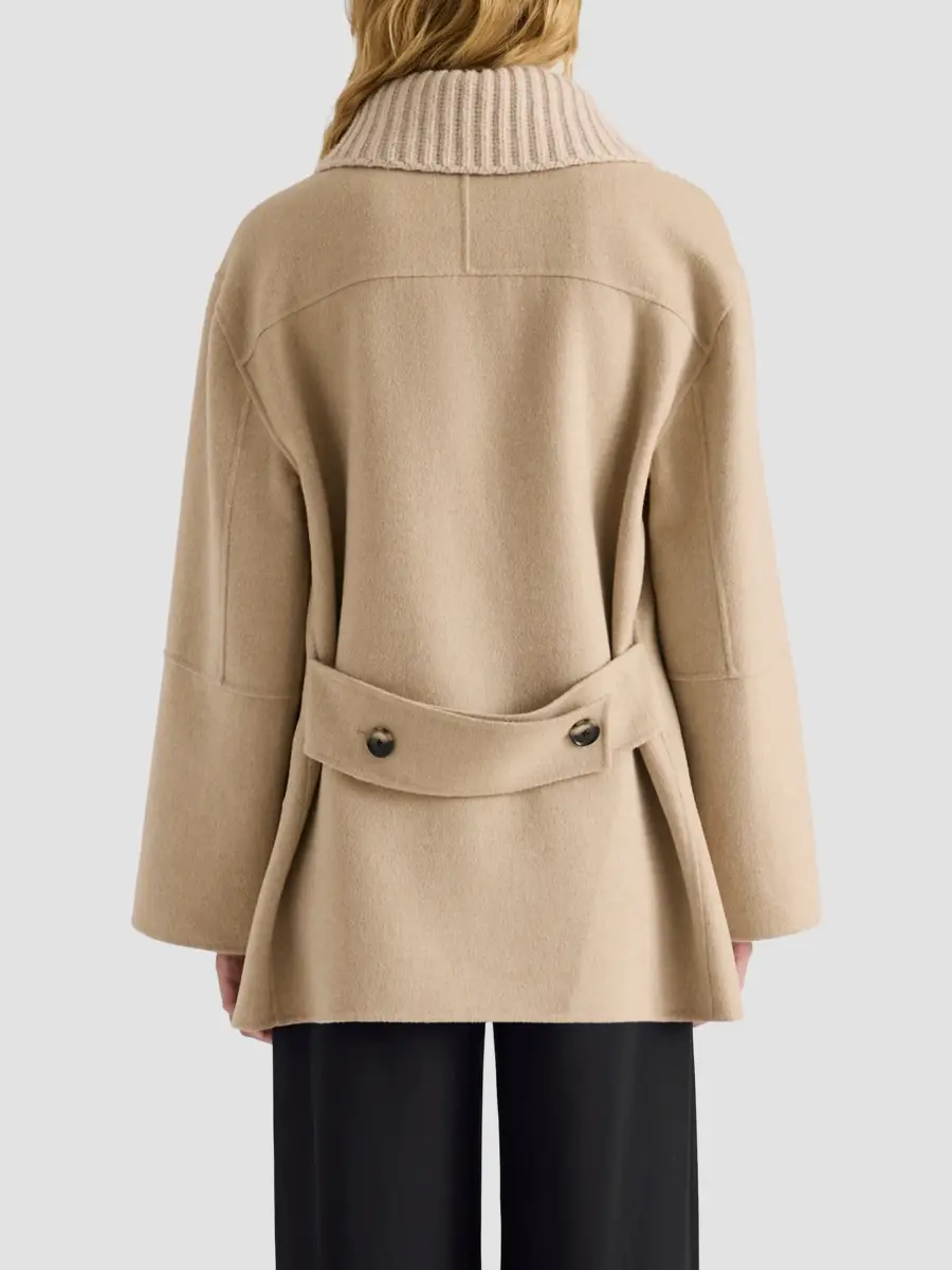 Proenza Schouler White Label Women's Lisa Double-Faced Wool-Cashmere Jacket | Thumbnail 3 Proenza Schouler White Label Women's Lisa Double-Faced Wool-Cashmere Jacket | Thumbnail 3