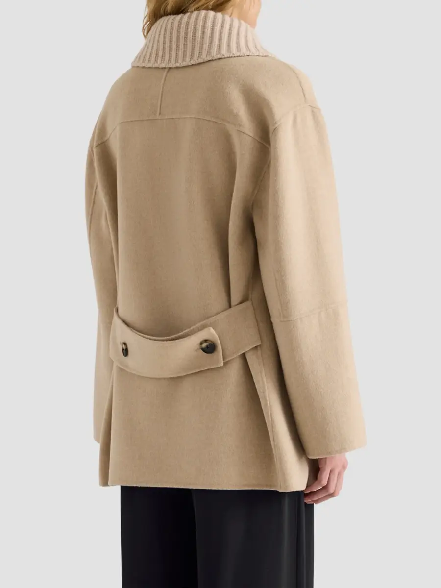 Proenza Schouler White Label Women's Lisa Double-Faced Wool-Cashmere Jacket | Thumbnail 6 Proenza Schouler White Label Women's Lisa Double-Faced Wool-Cashmere Jacket | Thumbnail 6