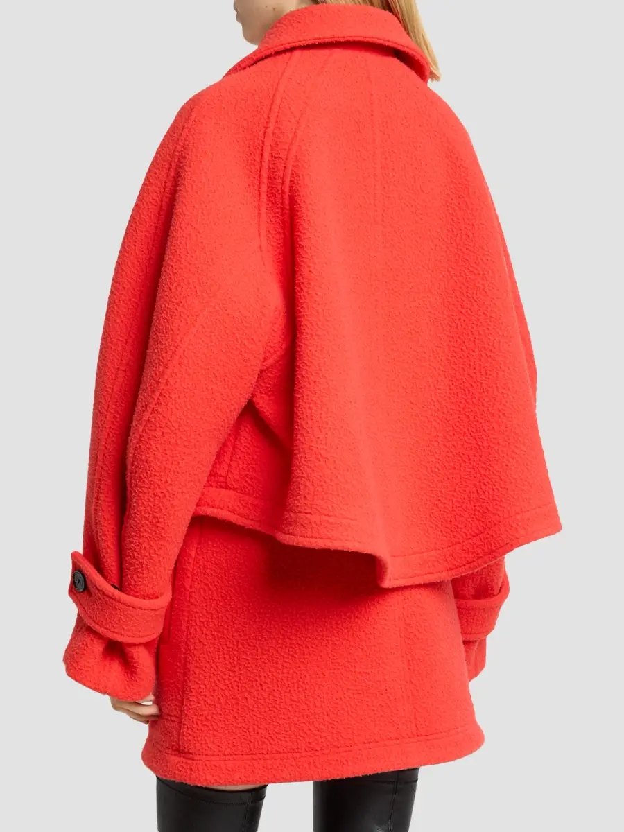 Proenza Schouler Women's Clarice Casentino Virgin Wool-Blend Jacket | Thumbnail 3