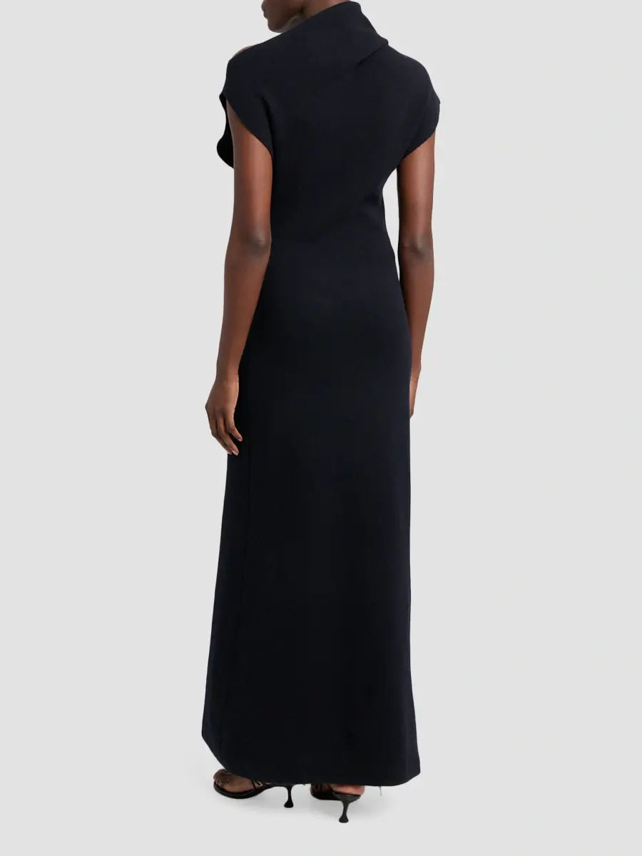 Proenza Schouler Women's Lothea Merino Wool-Blend Maxi Dress | Thumbnail 3 Proenza Schouler Women's Lothea Merino Wool-Blend Maxi Dress | Thumbnail 3