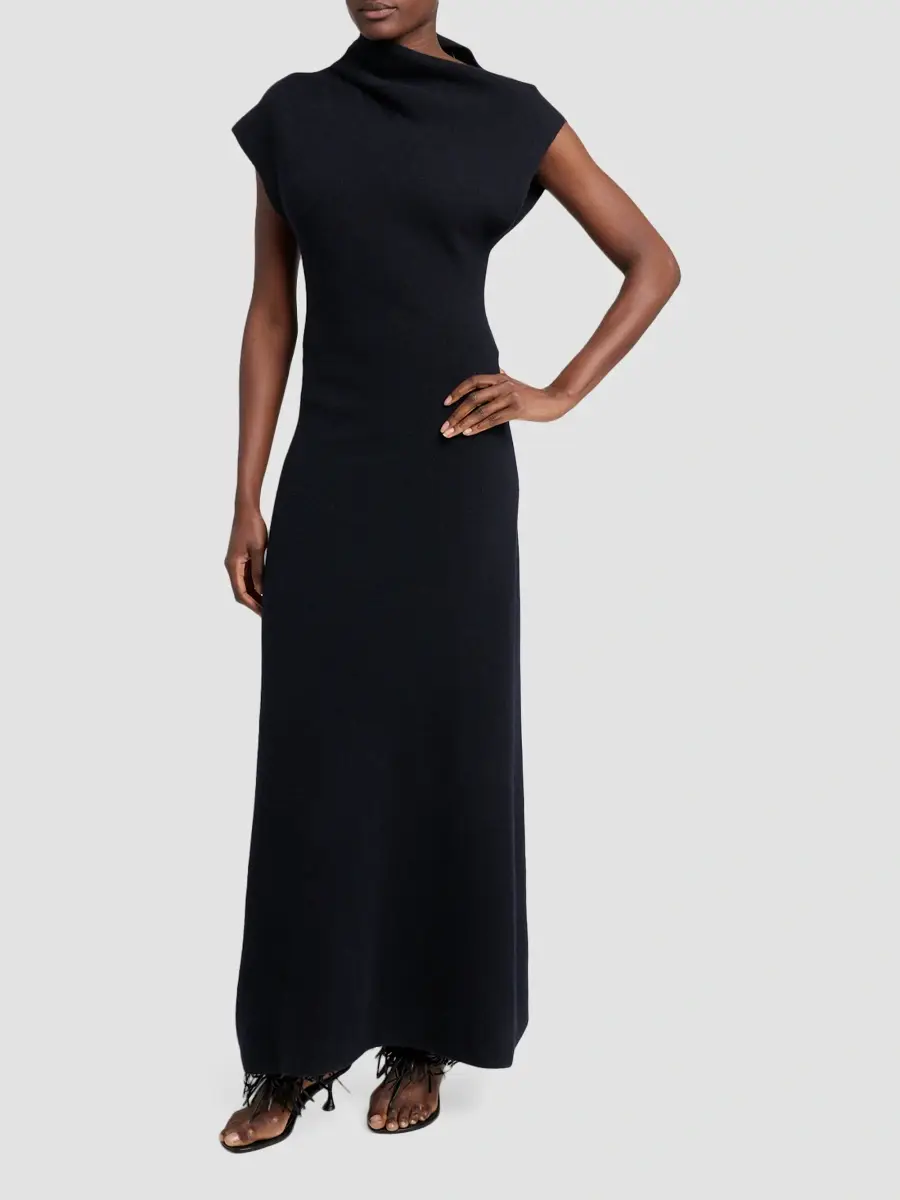 Proenza Schouler Women's Lothea Merino Wool-Blend Maxi Dress | Thumbnail 4 Proenza Schouler Women's Lothea Merino Wool-Blend Maxi Dress | Thumbnail 4
