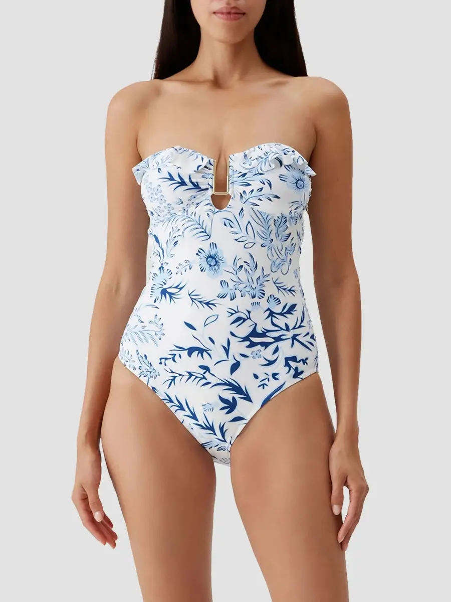 Melissa Odabash Women's Corfu Bandeau One-Piece Swimsuit | Thumbnail 2 Melissa Odabash Women's Corfu Bandeau One-Piece Swimsuit | Thumbnail 2