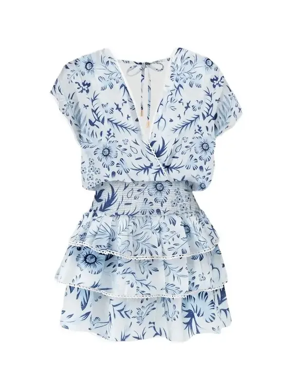 Women's Jess Printed Tiered Mini Dress