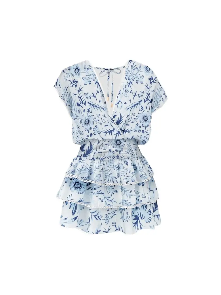 Women's Jess Printed Tiered Mini Dress