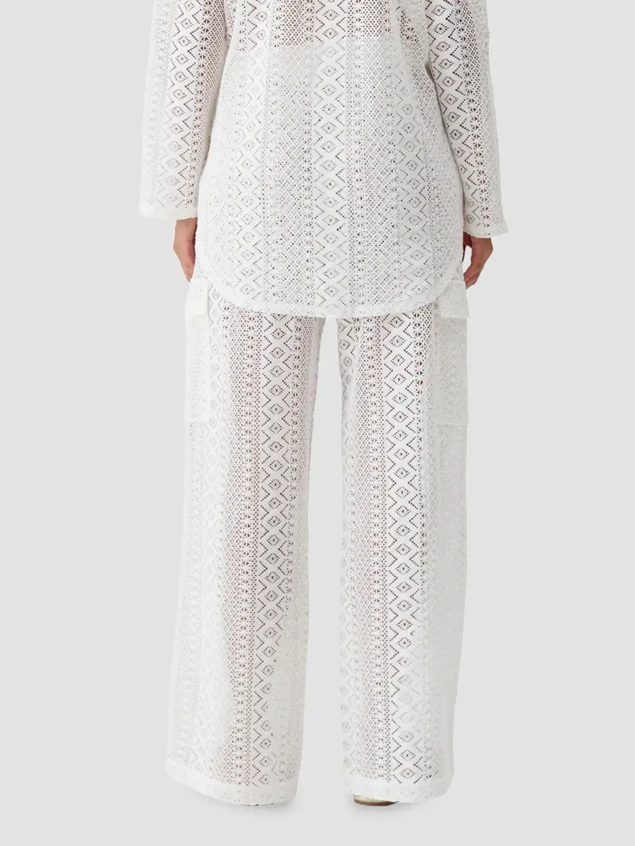 Melissa Odabash Women's Odette Crochet Cover-Up Pants | Thumbnail 3 Melissa Odabash Women's Odette Crochet Cover-Up Pants | Thumbnail 3