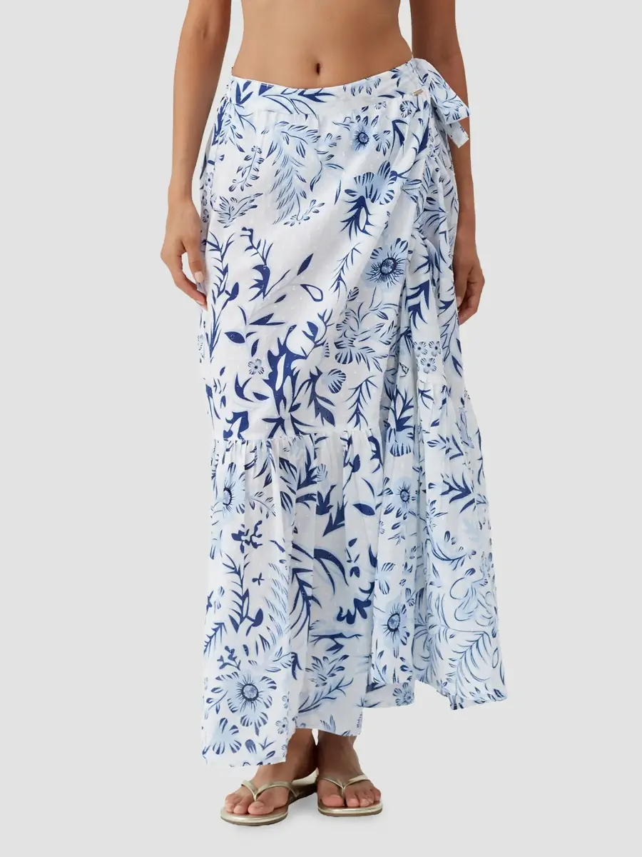 Melissa Odabash Women's Monroe Wrap Cover-Up Maxi Skirt | Thumbnail 4 Melissa Odabash Women's Monroe Wrap Cover-Up Maxi Skirt | Thumbnail 4