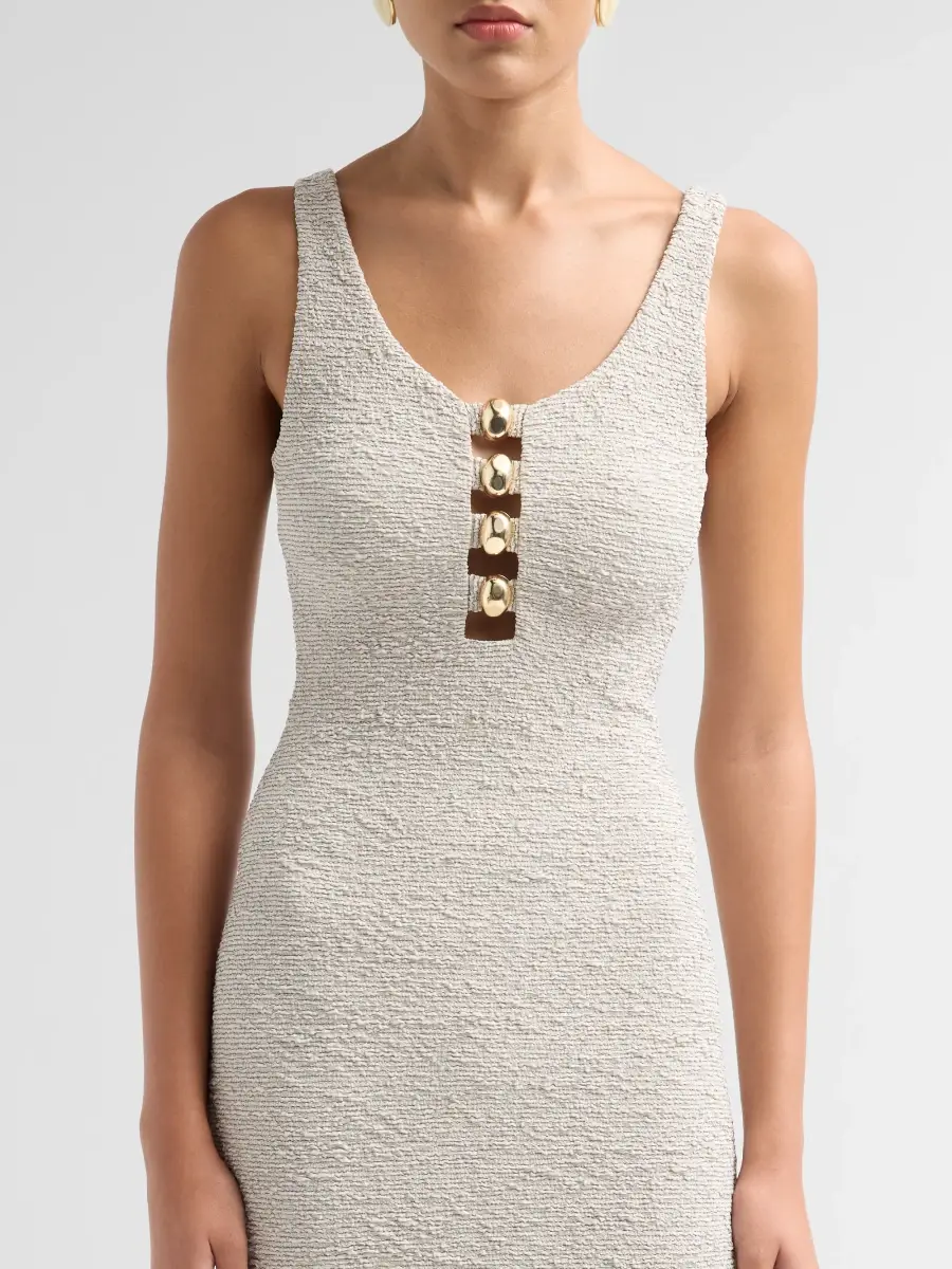 PatBo Women's Silversand Knit Midi Dress | Thumbnail 5 PatBo Women's Silversand Knit Midi Dress | Thumbnail 5