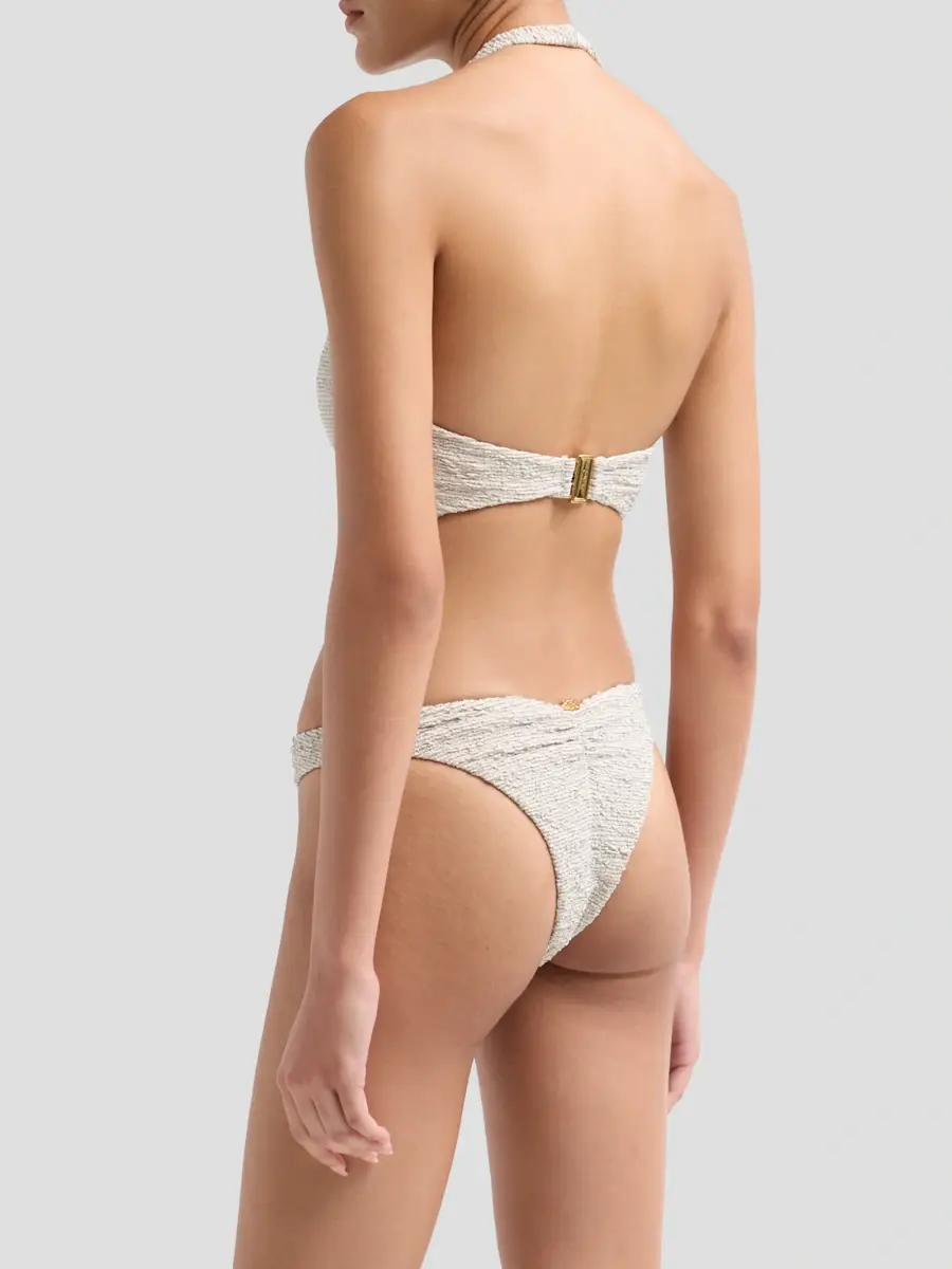 PatBo Women's Silversand Knit Bikini Bottom | Thumbnail 3 PatBo Women's Silversand Knit Bikini Bottom | Thumbnail 3
