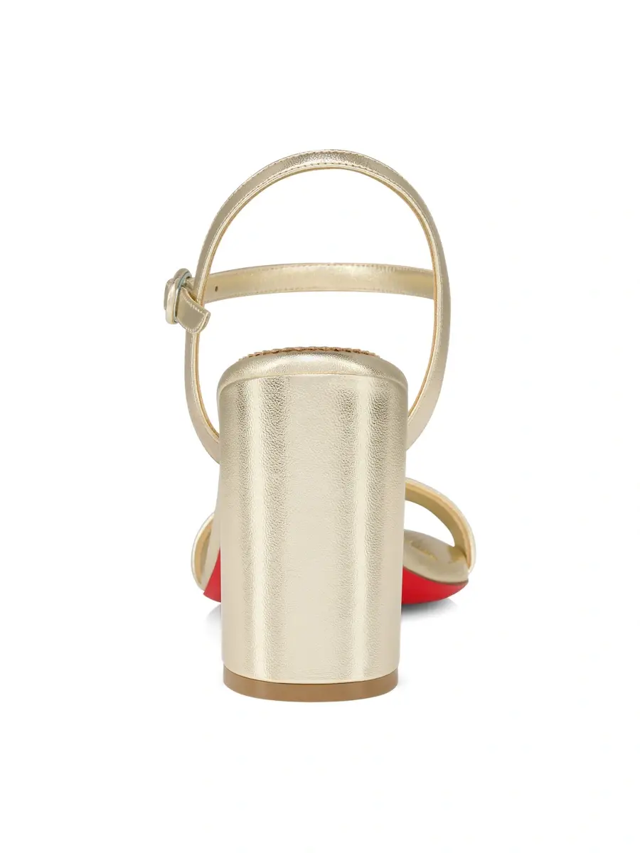 Christian Louboutin Women's Miss Jane 85MM Leather Sandals | Thumbnail 3 Christian Louboutin Women's Miss Jane 85MM Leather Sandals | Thumbnail 3