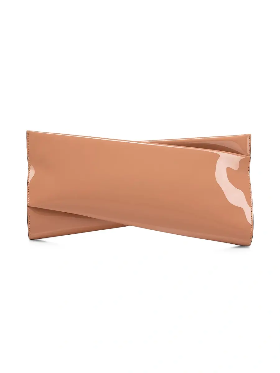 Christian Louboutin Women's Loubitwist Patent Leather Wristlet | Thumbnail 3 Christian Louboutin Women's Loubitwist Patent Leather Wristlet | Thumbnail 3