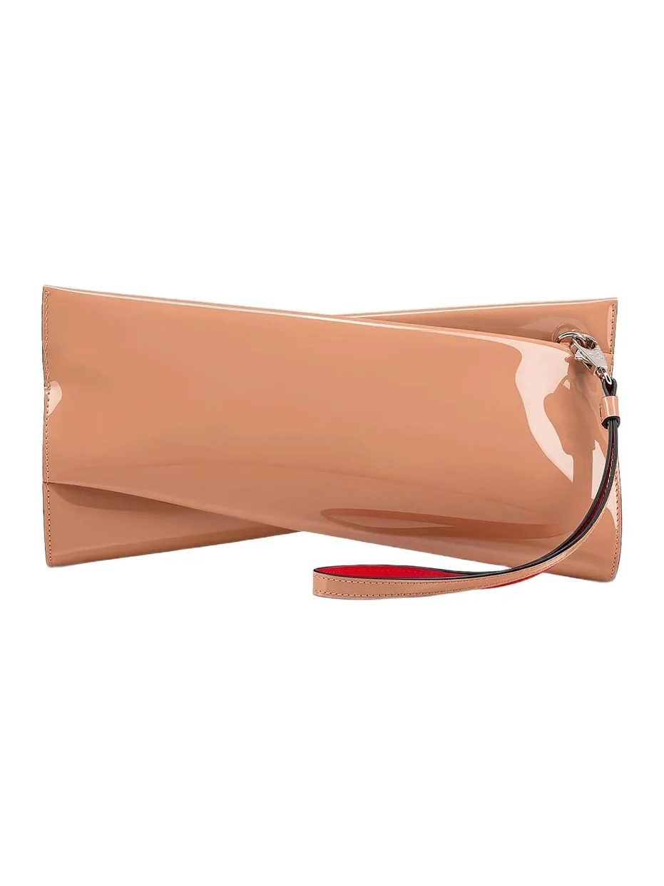 Christian Louboutin Women's Loubitwist Patent Leather Wristlet