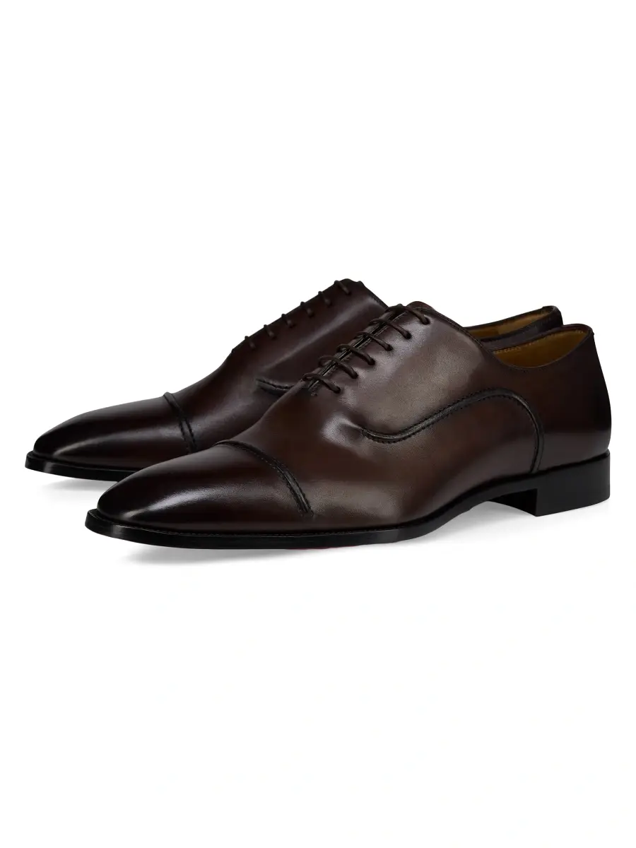 Christian Louboutin Men's Seriox Leather Oxford Shoes | Thumbnail 2 Christian Louboutin Men's Seriox Leather Oxford Shoes | Thumbnail 2