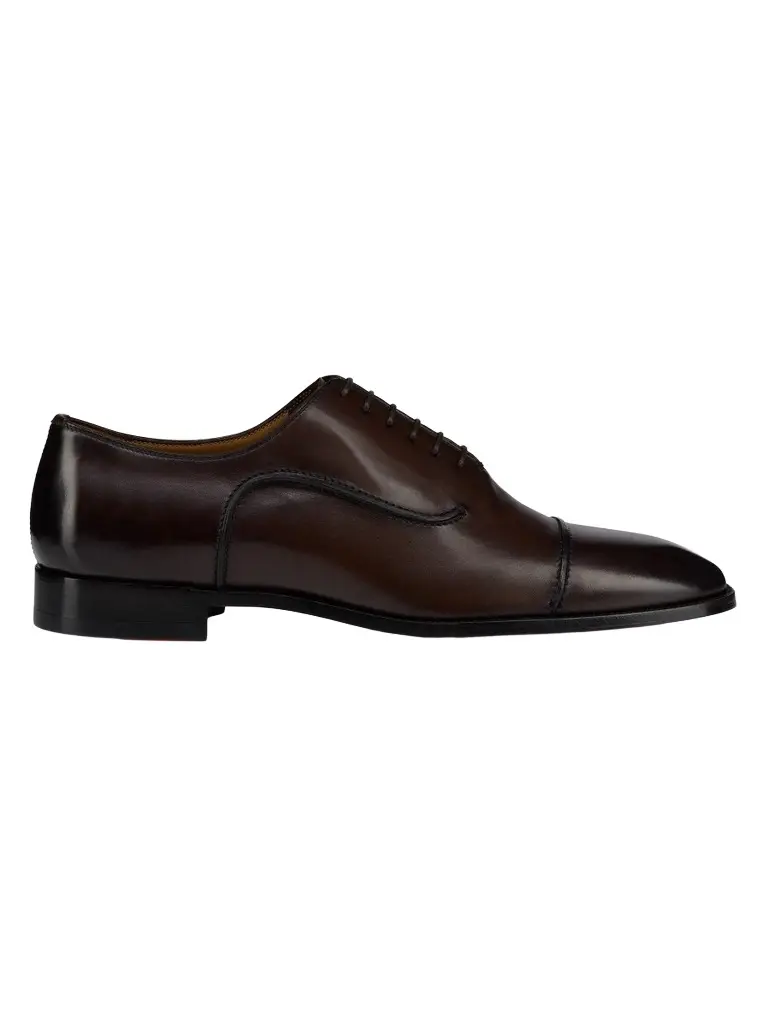 Christian Louboutin Men's Seriox Leather Oxford Shoes
