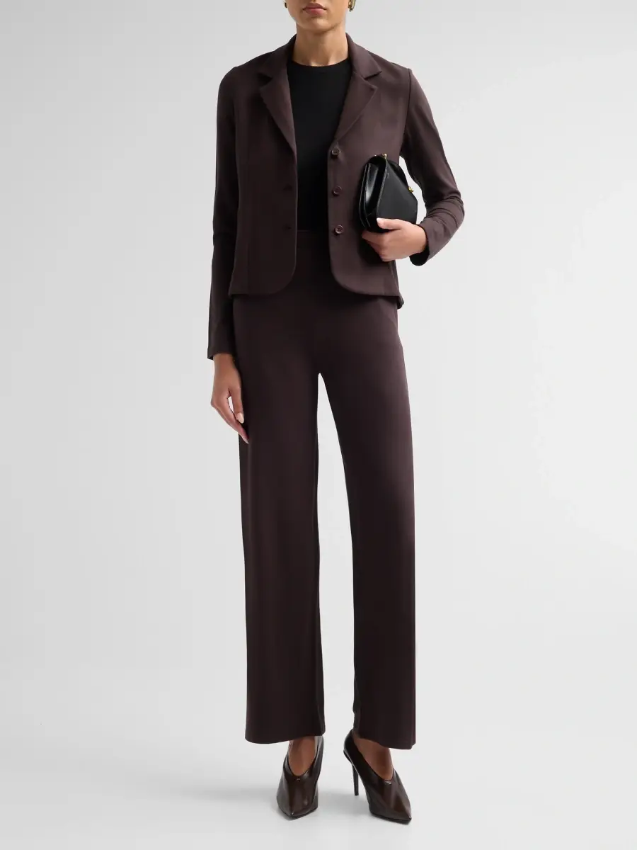MAJESTIC FILATURES Women's French Terry Blazer | Thumbnail 2 MAJESTIC FILATURES Women's French Terry Blazer | Thumbnail 2