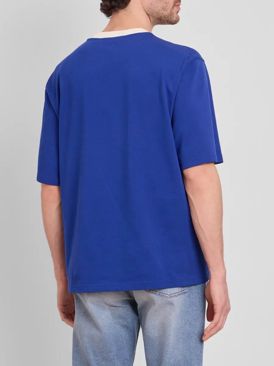 AMI PARIS Men's Thank You For Being A Friend Boxy T-Shirt | Thumbnail 3 AMI PARIS Men's Thank You For Being A Friend Boxy T-Shirt | Thumbnail 3