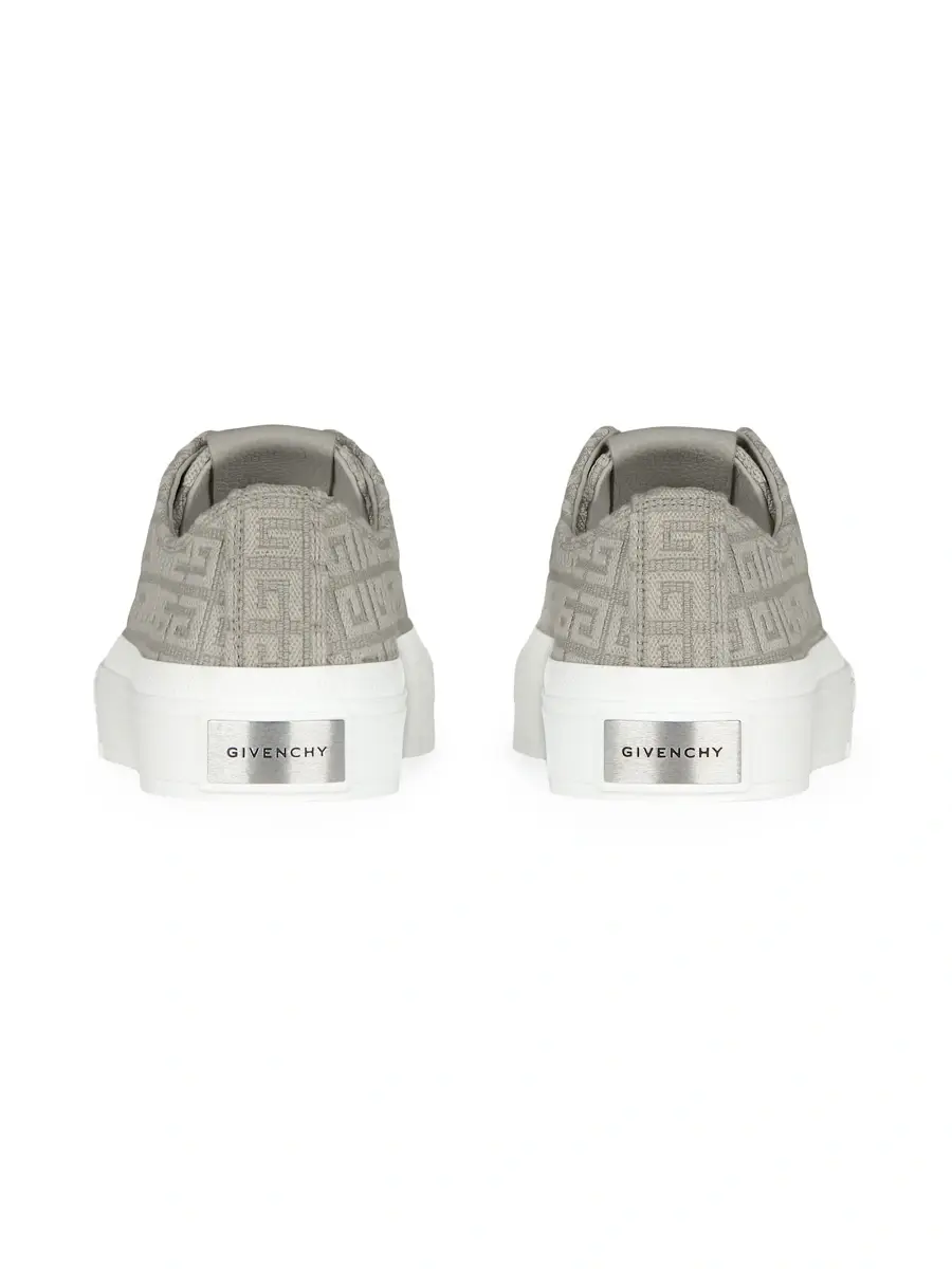 Givenchy Men's City Sneakers In 4G Embroidered Canvas | Thumbnail 3 Givenchy Men's City Sneakers In 4G Embroidered Canvas | Thumbnail 3
