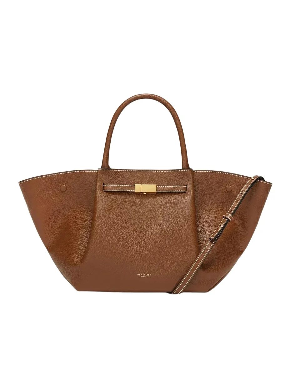 DeMellier Women's Midi New York Leather Tote Bag