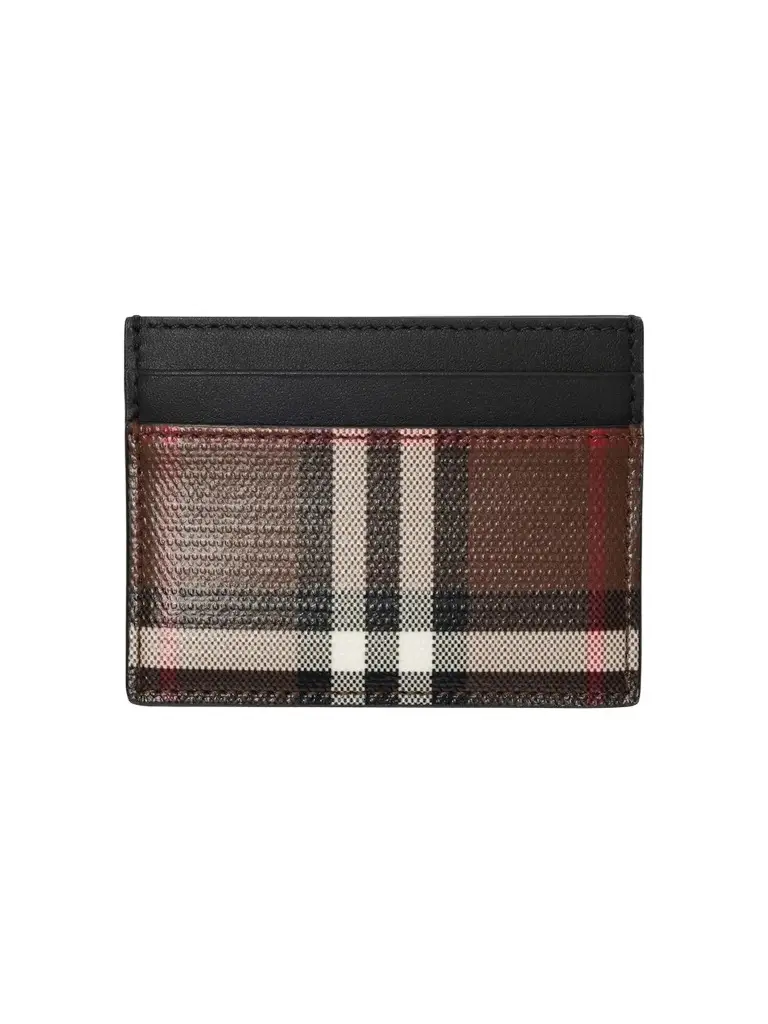 Women's Check Card Case Women's Check Card Case