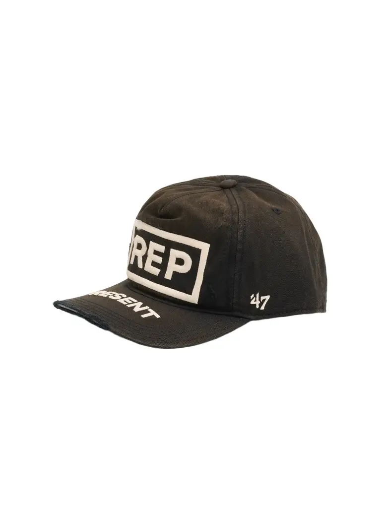 Represent Men's x '47 Resent Box Logo Baseball Cap