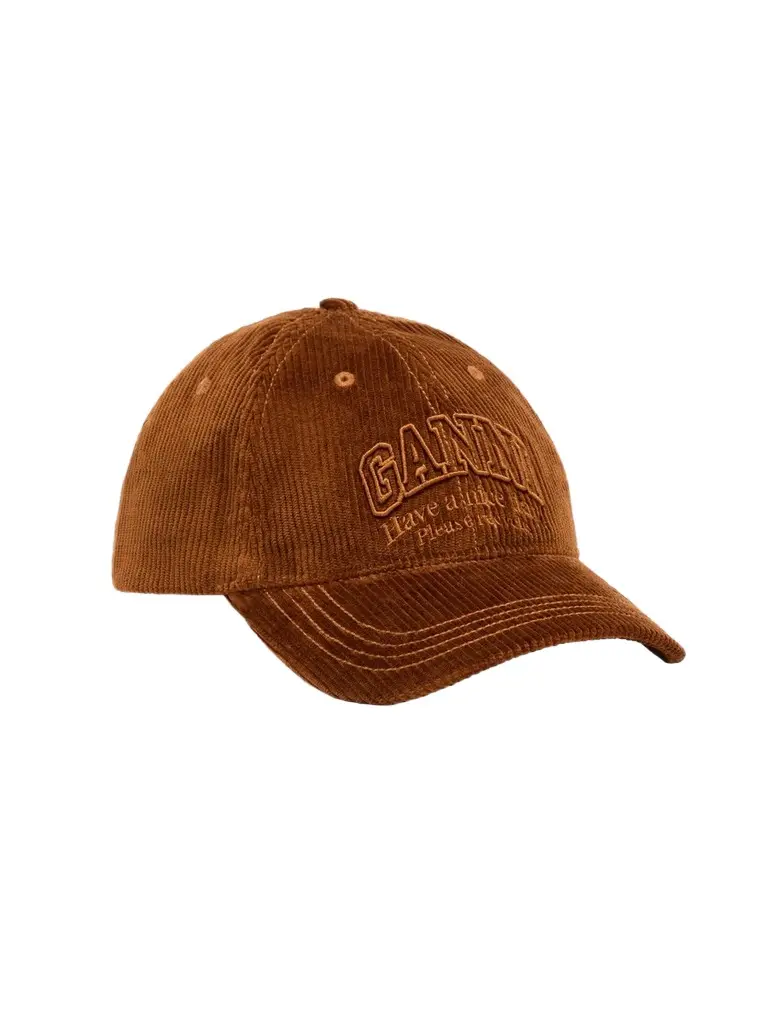 Women's Corduroy Logo Cap