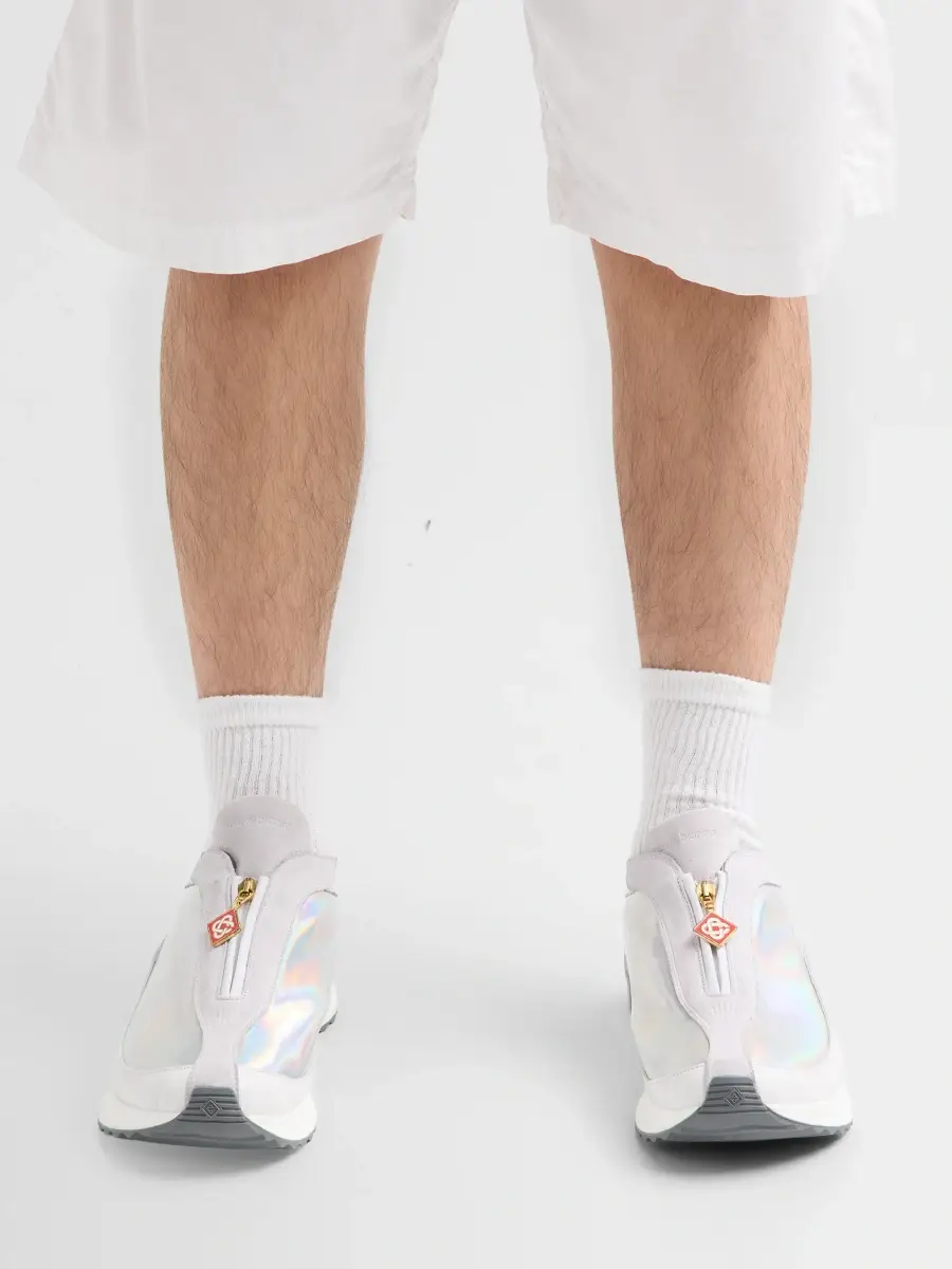 Casablanca Men's Stade Zip Low-Top Sneakers | Thumbnail 2