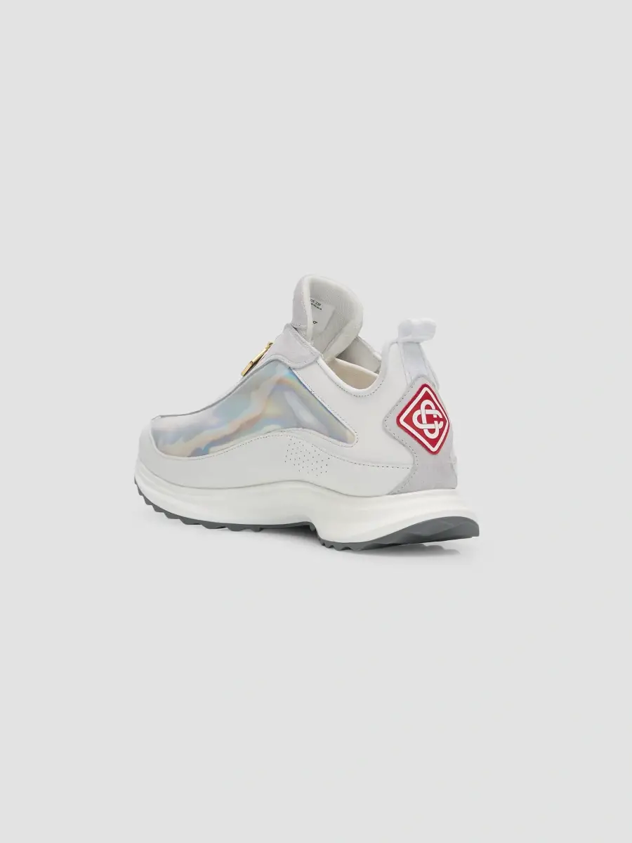 Casablanca Men's Stade Zip Low-Top Sneakers | Thumbnail 4