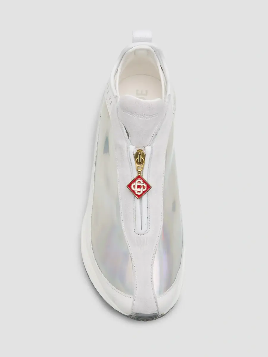 Casablanca Men's Stade Zip Low-Top Sneakers | Thumbnail 6