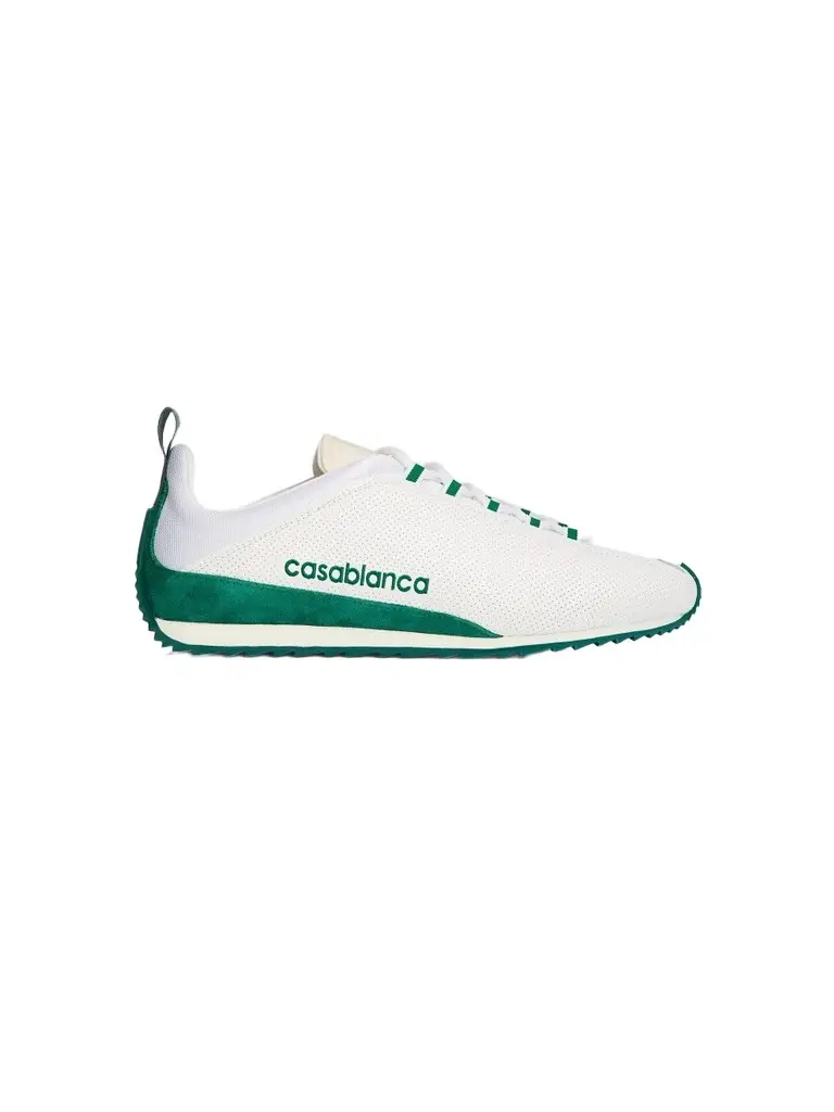 Men's Khopesh Perforated Leather Low-Top Sneakers Men's Khopesh Perforated Leather Low-Top Sneakers