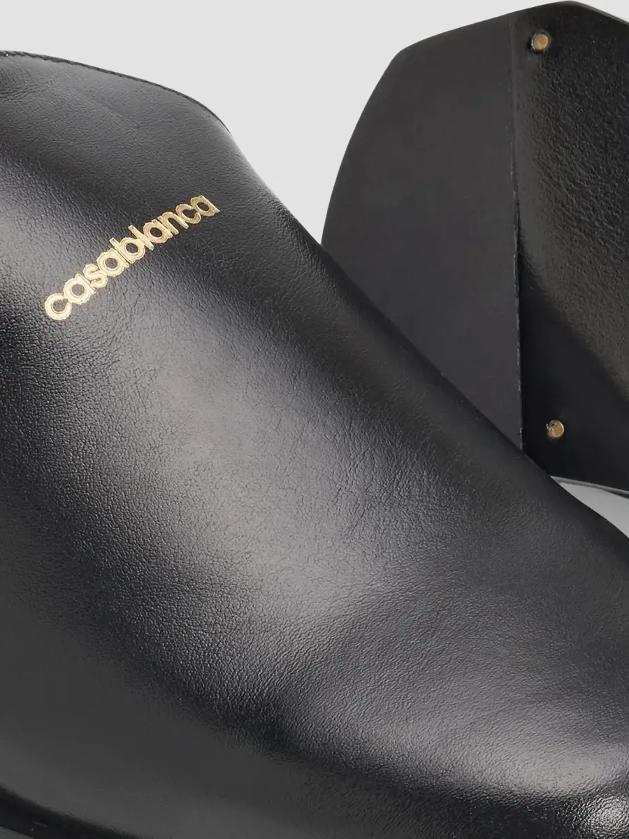 Casablanca Men's Leather Loafer Mules | Thumbnail 5
