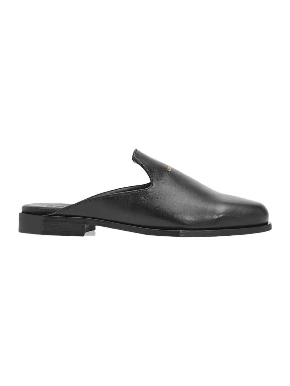 Casablanca Men's Leather Loafer Mules