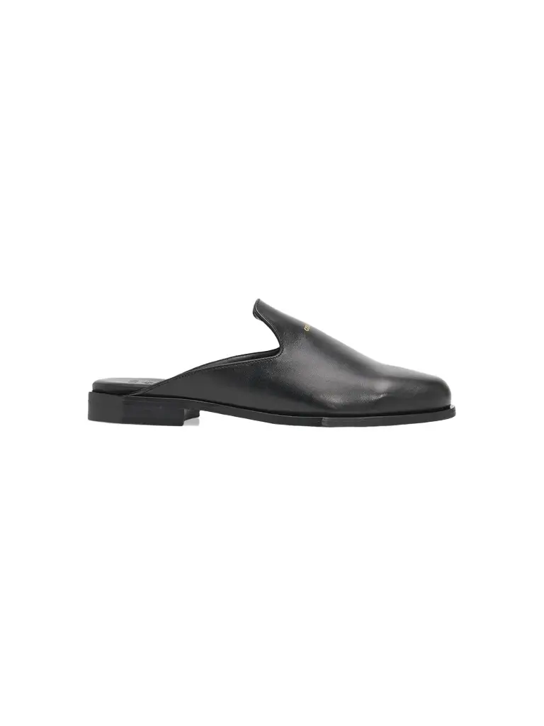 Casablanca Men's Leather Loafer Mules
