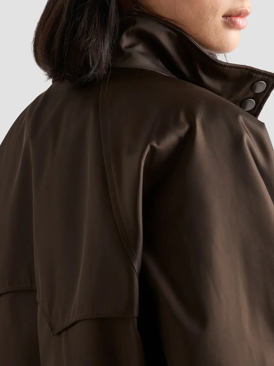 Prada Women's Nylon Blouson Jacket | Thumbnail 6 Prada Women's Nylon Blouson Jacket | Thumbnail 6