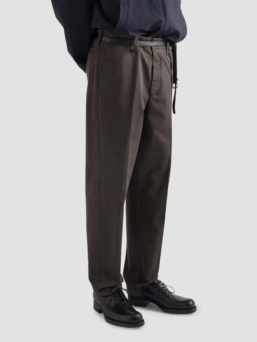 Prada Men's Garment-Dyed Cotton Pants | Thumbnail 3 Prada Men's Garment-Dyed Cotton Pants | Thumbnail 3