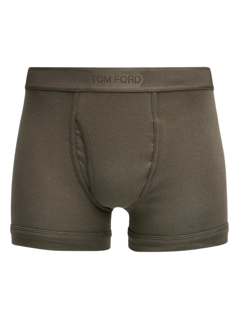 Tom Ford Men's Stretch-Cotton Jersey Boxer Briefs