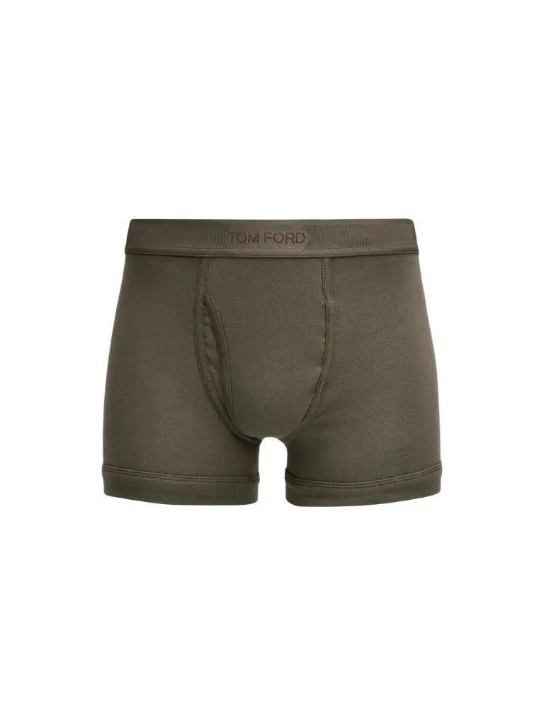 Tom Ford Men's Stretch-Cotton Jersey Boxer Briefs