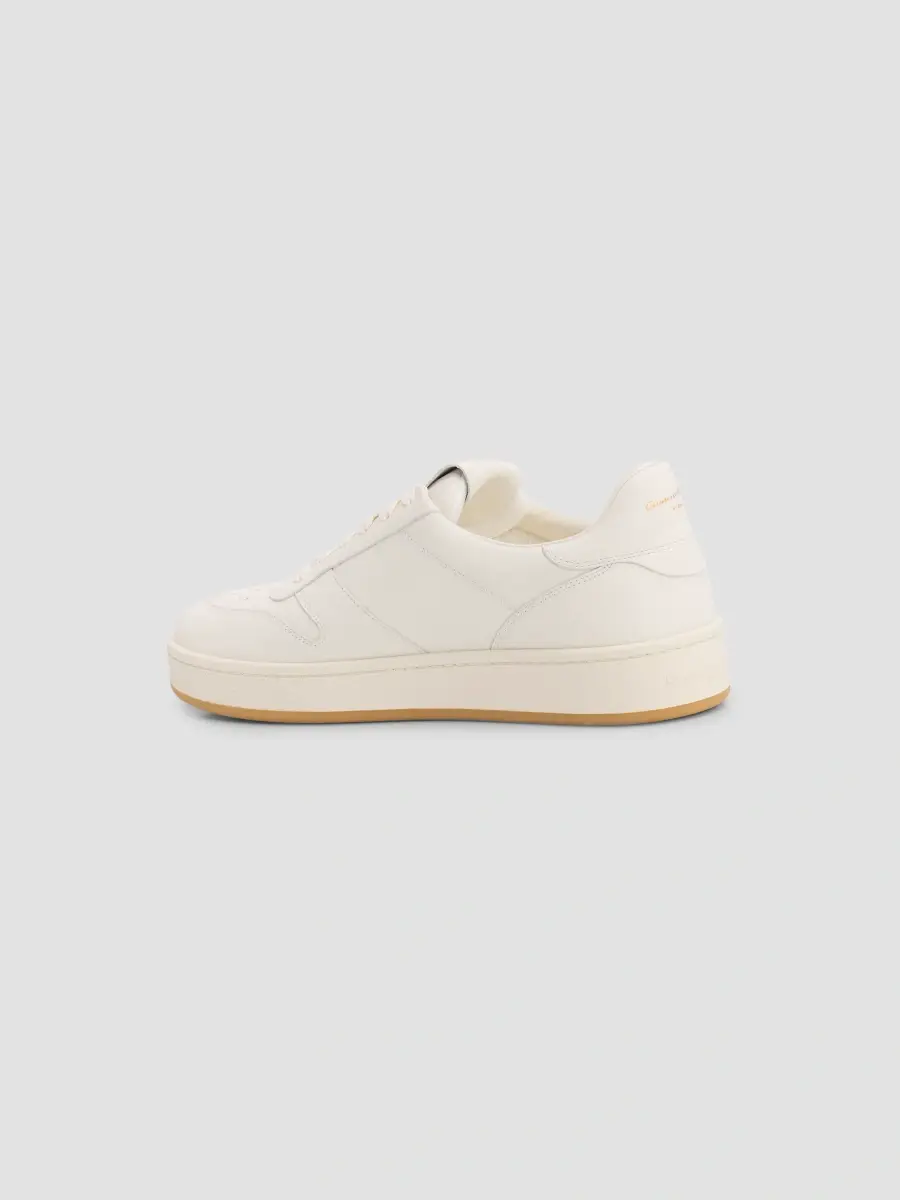 Gianvito Rossi Men's Slam Flair Leather Low-Top Sneakers | Thumbnail 4