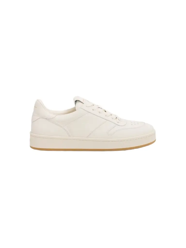 Gianvito Rossi Men's Slam Flair Leather Low-Top Sneakers