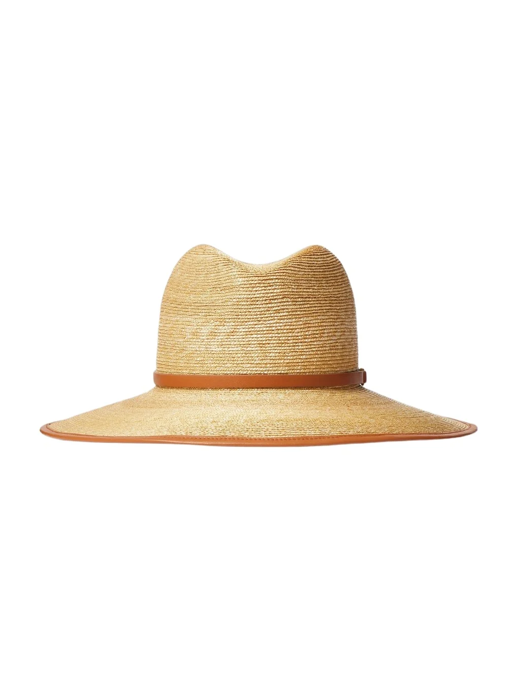 Women's VLogo Signature Straw And Leather Fedora Hat Women's VLogo Signature Straw And Leather Fedora Hat