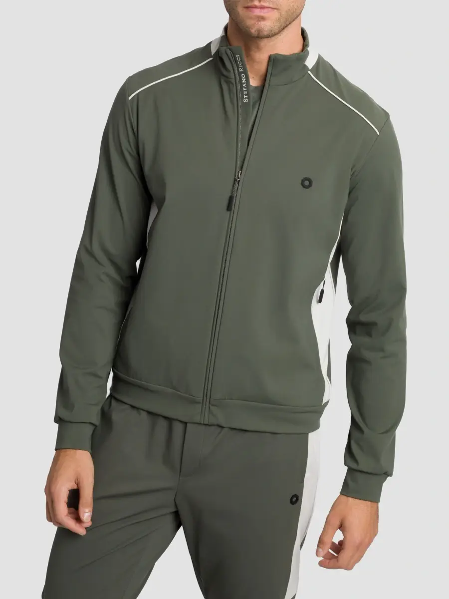 Stefano Ricci Men's Full Zip Track Jacket | Thumbnail 3 Stefano Ricci Men's Full Zip Track Jacket | Thumbnail 3
