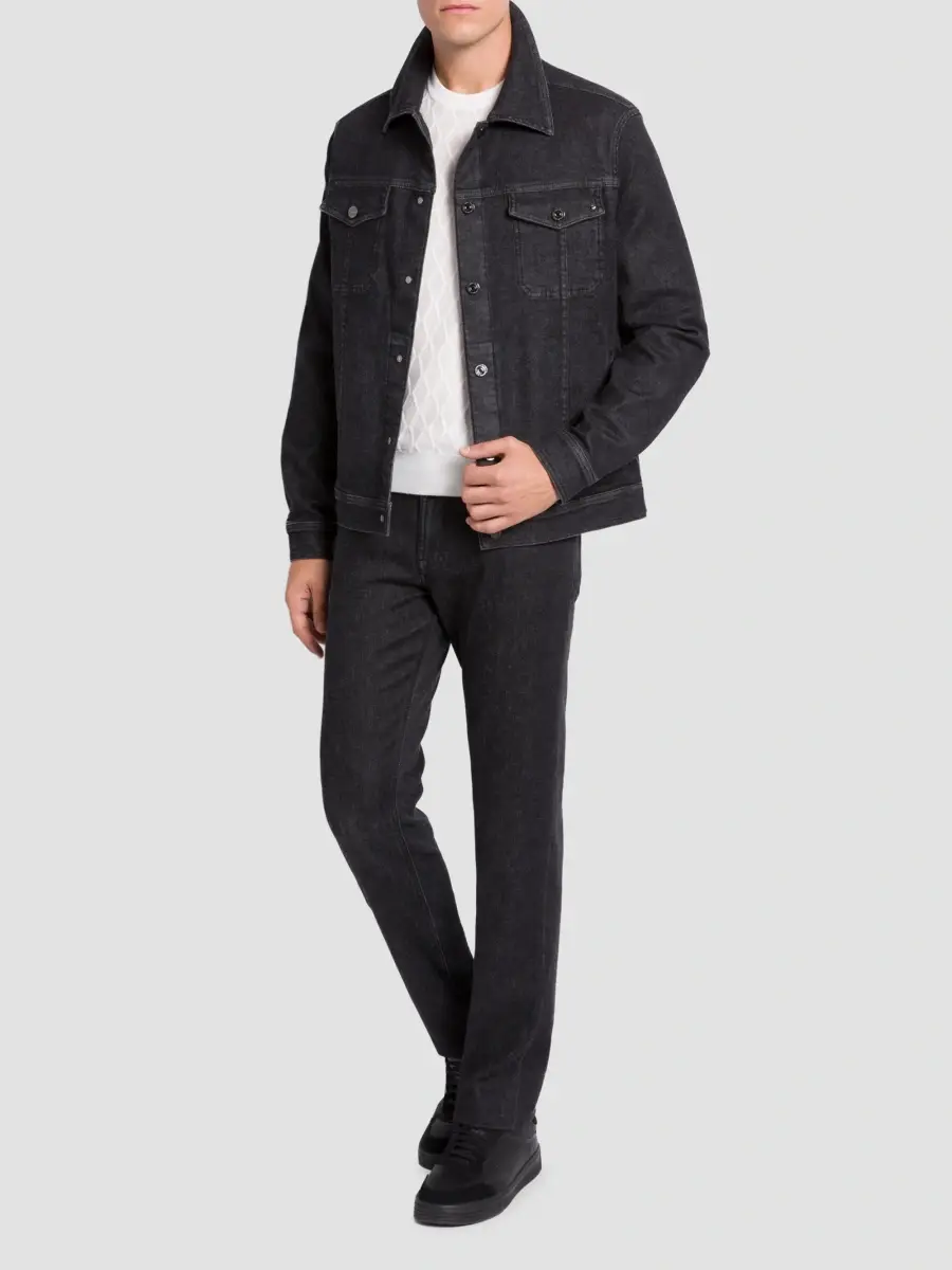 Stefano Ricci Men's Denim Jacket | Thumbnail 2 Stefano Ricci Men's Denim Jacket | Thumbnail 2