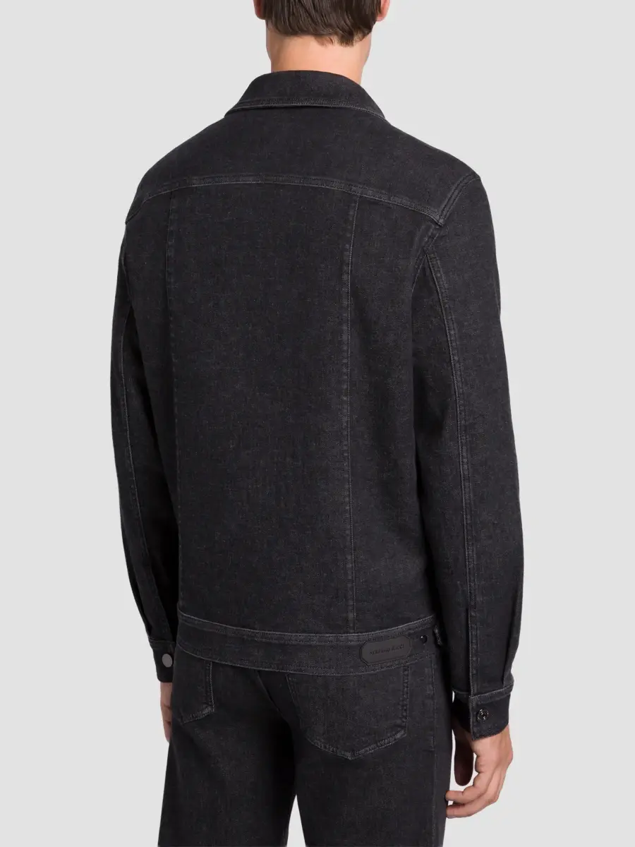 Stefano Ricci Men's Denim Jacket | Thumbnail 4 Stefano Ricci Men's Denim Jacket | Thumbnail 4