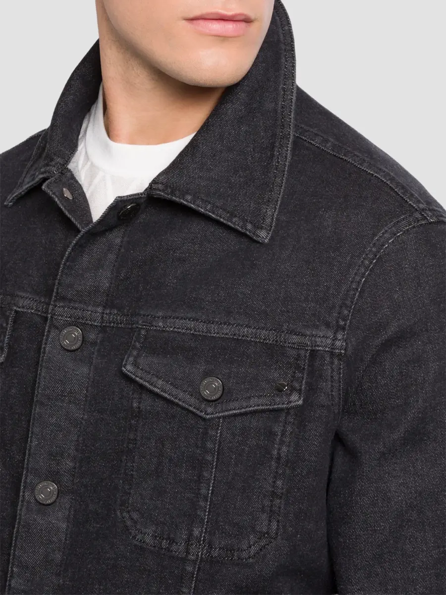 Stefano Ricci Men's Denim Jacket | Thumbnail 5 Stefano Ricci Men's Denim Jacket | Thumbnail 5