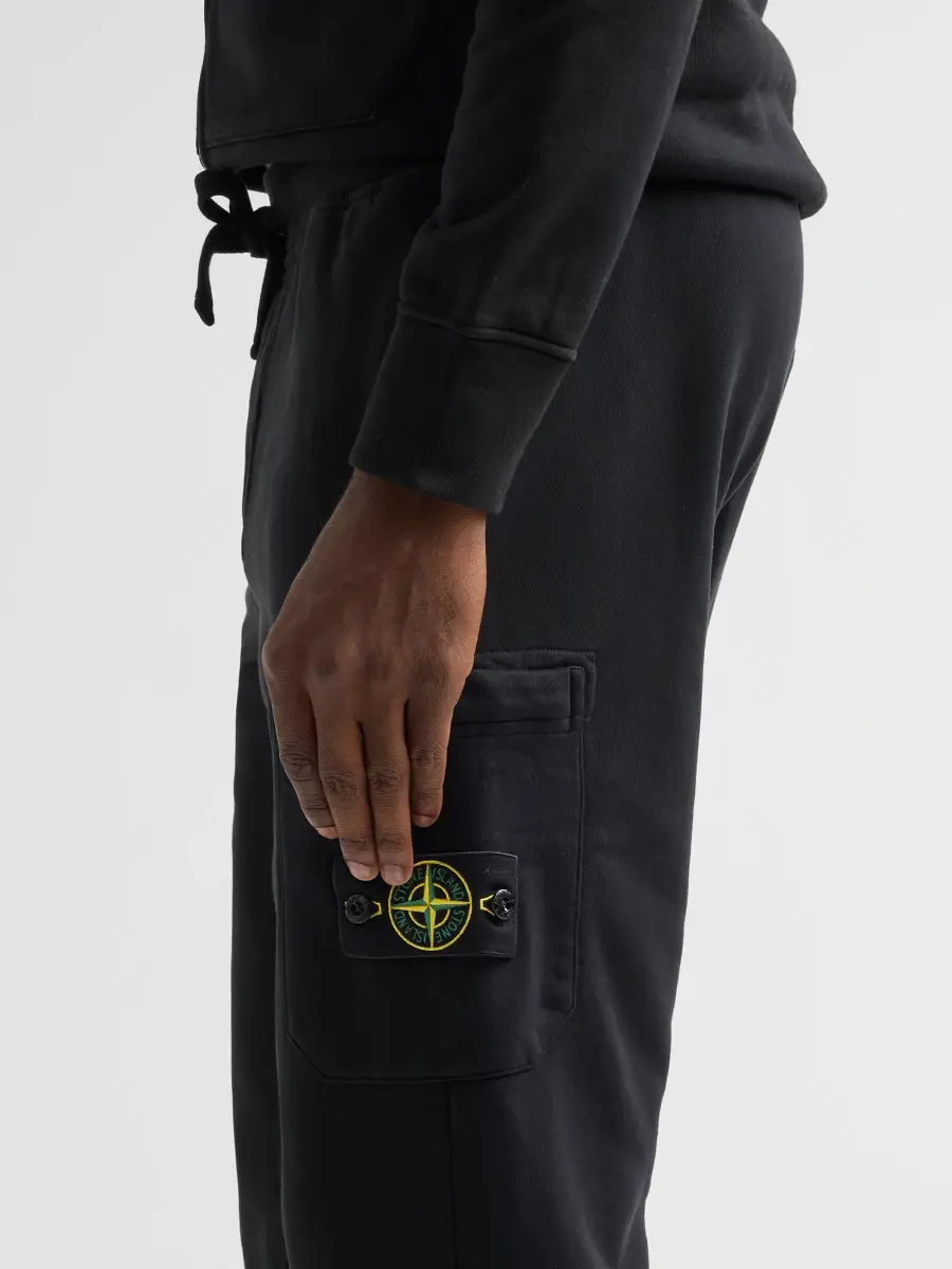 Stone Island Men's Cotton Jogger Sweatpants | Thumbnail 5 Stone Island Men's Cotton Jogger Sweatpants | Thumbnail 5