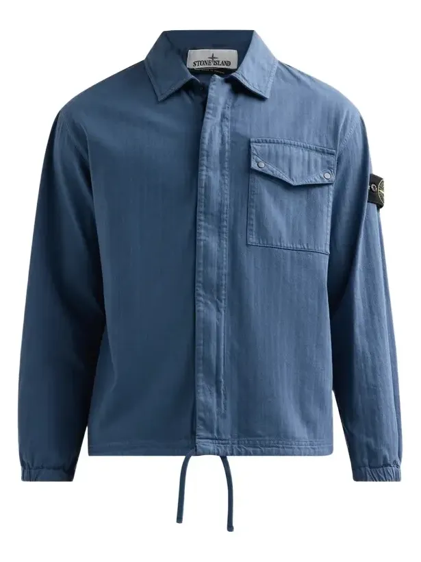 Men's Textured Cotton Shirt Jacket Men's Textured Cotton Shirt Jacket