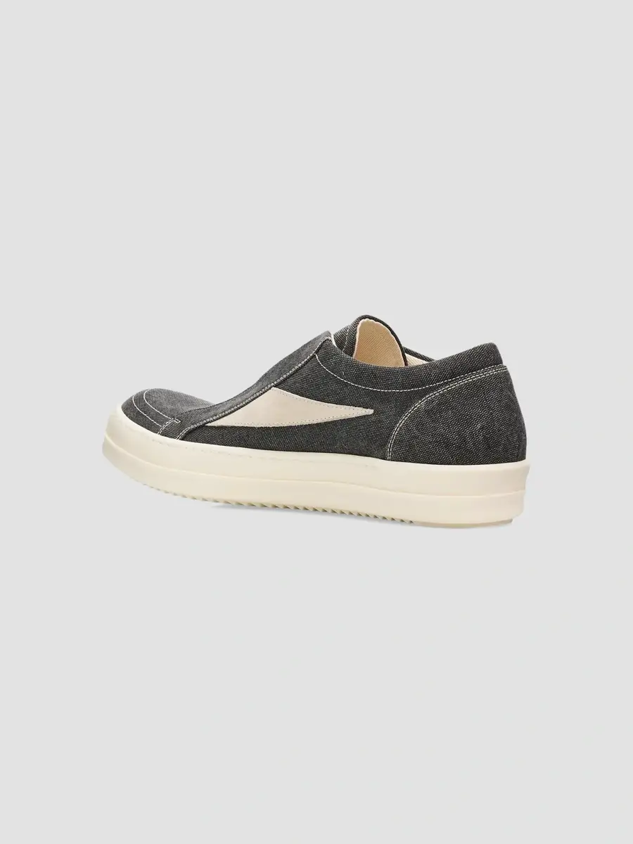 DRKSHDW by Rick Owens Men's Vintage Sneaks Slip-On Low-Top Sneakers | Thumbnail 2