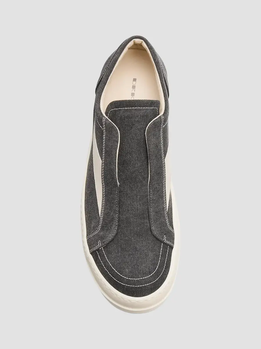 DRKSHDW by Rick Owens Men's Vintage Sneaks Slip-On Low-Top Sneakers | Thumbnail 3